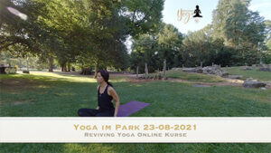 Power Yoga im Park 23-08-2021