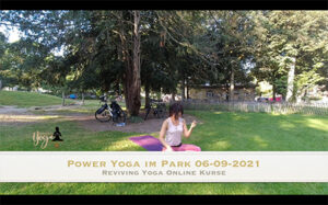 Power Yoga im Park 06-09-2021