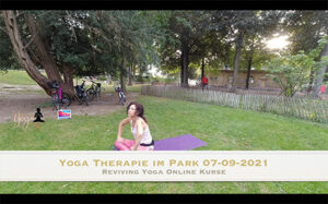 Yoga Therapie im Park 07-09-2021