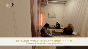 English Yoga Therapy 2021-11-18